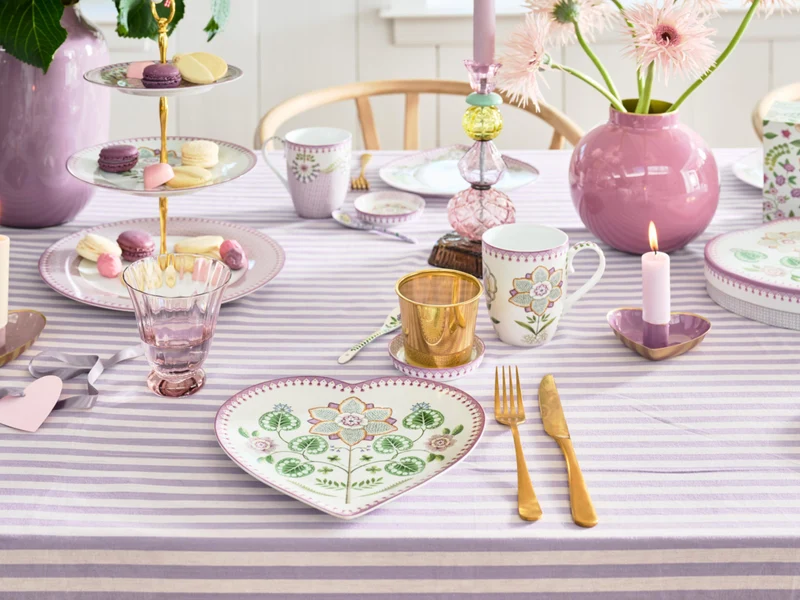 PIP STUDIO Lily&Lotus Off White Teeset für eine Person 0,365l
