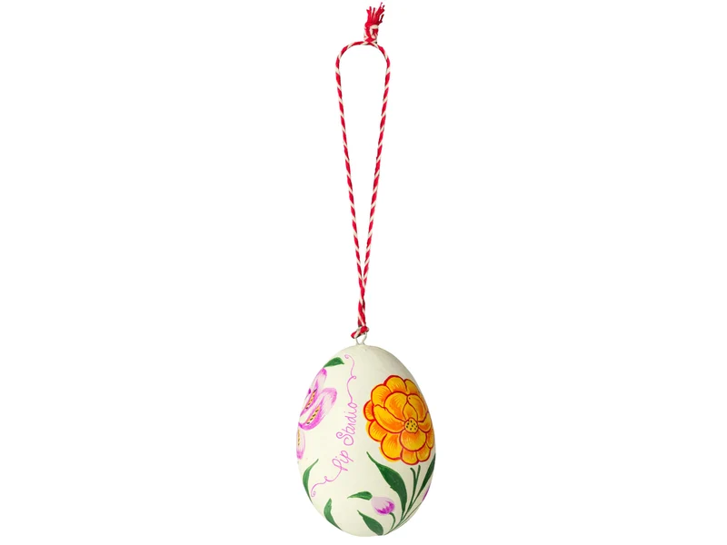 PIP STUDIO Lily&Lotus bemalte Dekoeier 5x7cm Set4