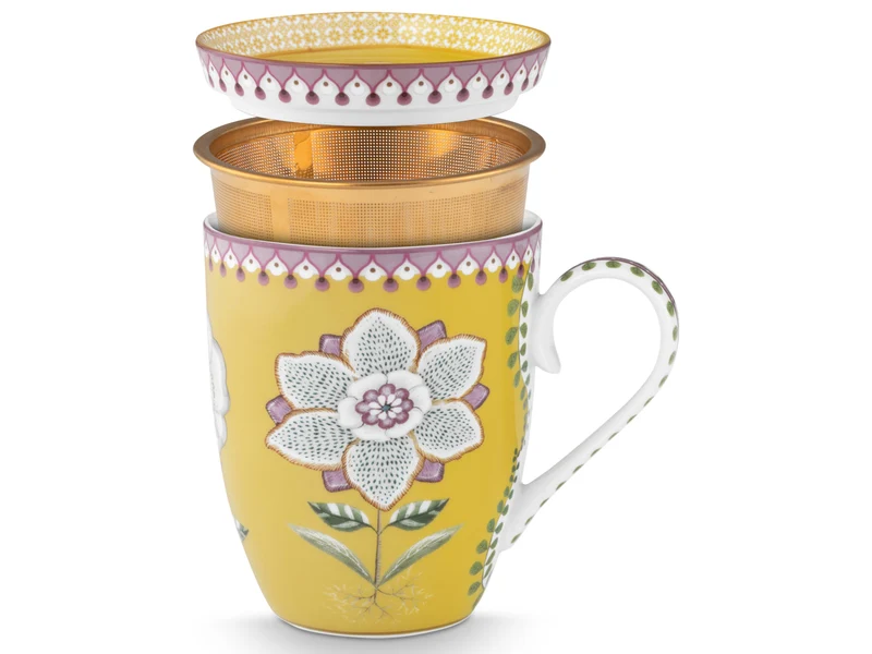 PIP STUDIO Lily&Lotus Yellow Teeset für eine Person 0,365l