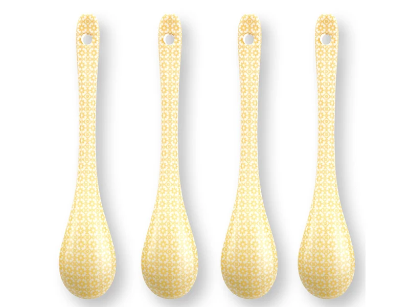 PIP STUDIO Lily&Lotus Yellow Teelöffel 13cm Set4