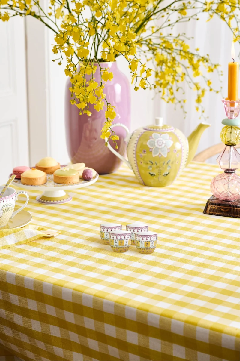 PIP STUDIO Lily&Lotus Moon Delight Yellow Eierbecher 4cm Set4