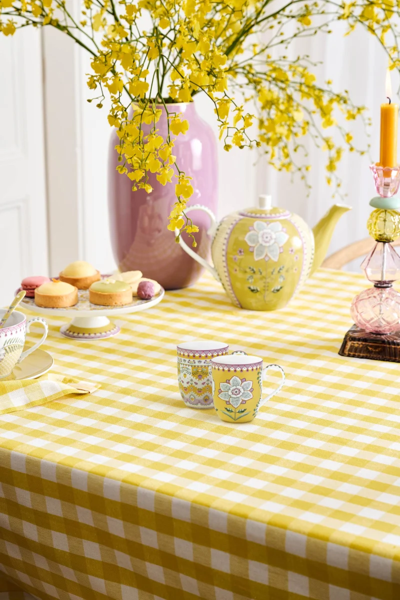 PIP STUDIO Lily&Lotus Yellow Henkelbecher Small 0,2l Set2