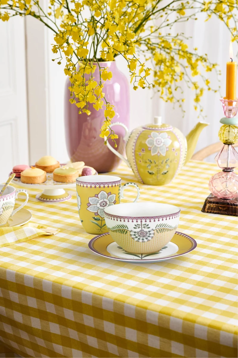 PIP STUDIO Lily&Lotus Yellow Frühstücksset Set3