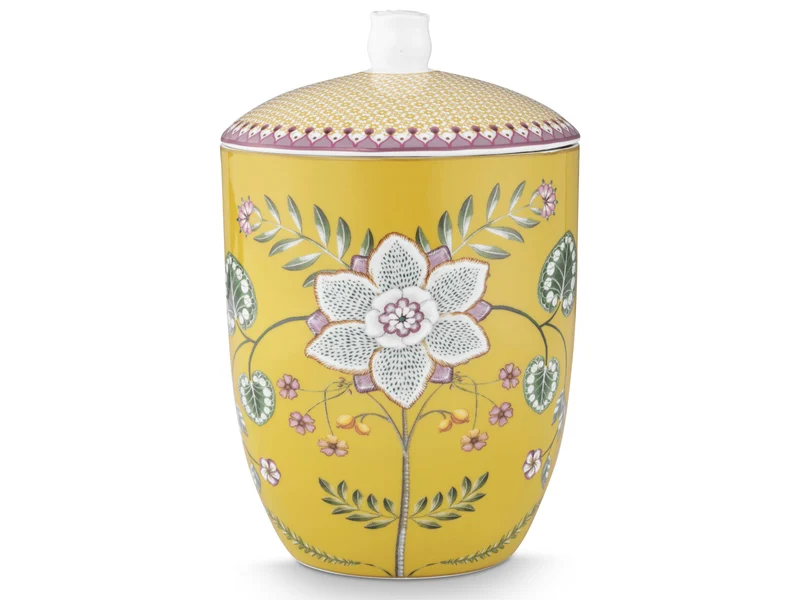 PIP STUDIO Lily&Lotus Yellow Aufbewahrungsdose 1,5l