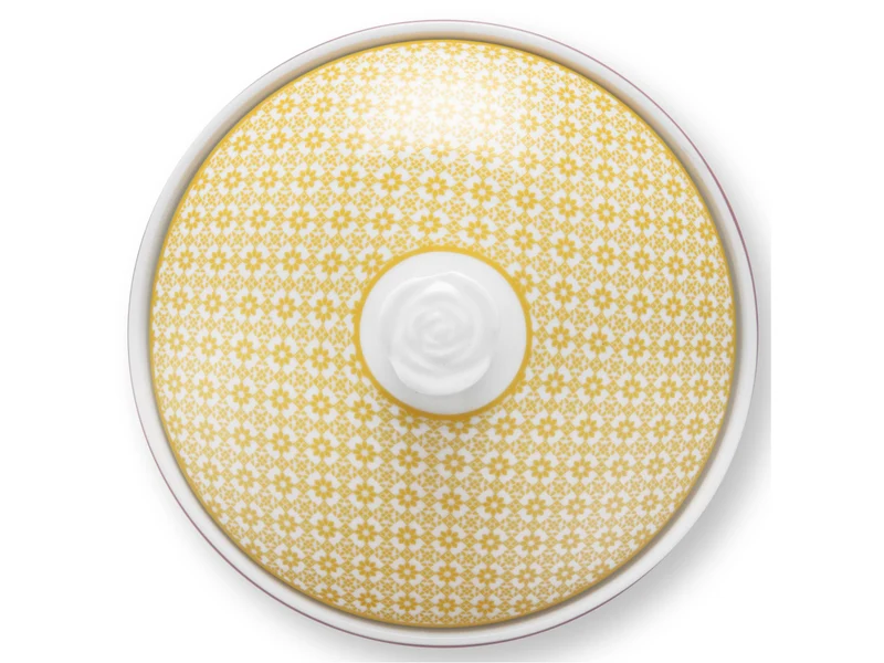 PIP STUDIO Lily&Lotus Tiles Yellow Zuckerdose 0,3l