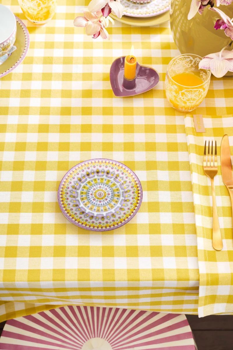 PIP STUDIO Lily&Lotus Moon Delight Yellow Teller 17cm