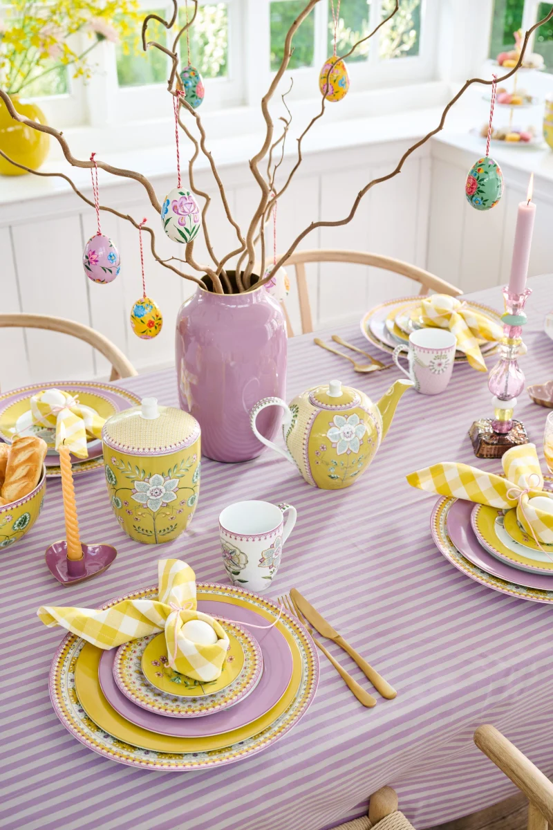 PIP STUDIO Lily&Lotus Yellow Petit Four Brotteller 12cm