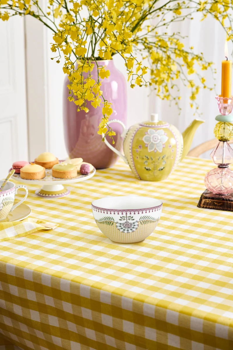 PIP STUDIO Lily&Lotus Tiles Yellow Bowl 15cm