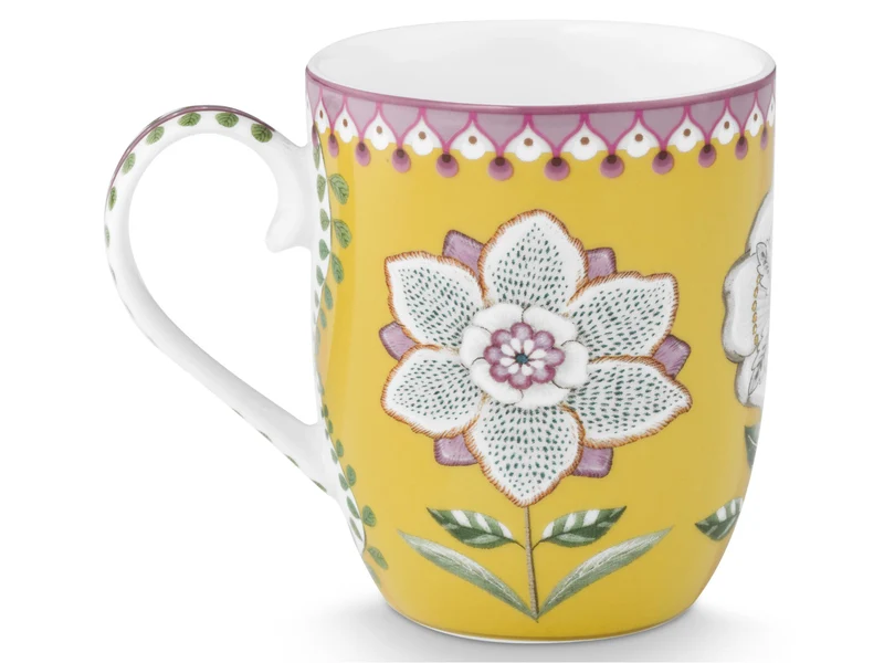 PIP STUDIO Lily&Lotus Yellow Small Henkelbecher 0,2l