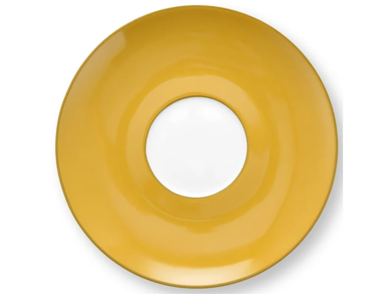 PIP STUDIO Lily&Lotus Tiles Yellow Tasse mit Untertasse 0,3l