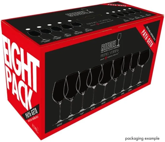 Riedel Champagnergläser - Flöten - Veritas - 445 ml - Zahle 6 und bekomme 8