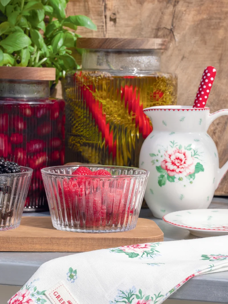 Greengate Alivia Sitzkissen white 50x50cm