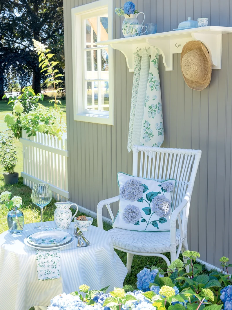 Greengate Liliana Geschirrtuch white 70x50cm