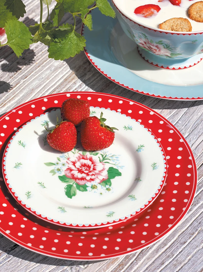 Greengate Alivia Geschirrtuch white 70x50cm