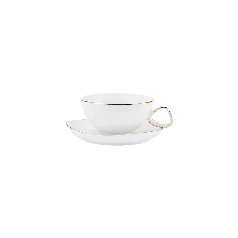 Karaca Streamline Middle Gold 28 Teile für 6 Personen Frühstücks-/Service-Set