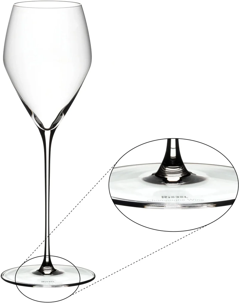 Riedel Champagnergläser - Flöten - Veloce - 327 ml - 2 Stück