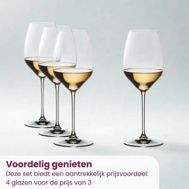 Riedel Weiße Weingläser Extreme - Riesling - 4 Stücke