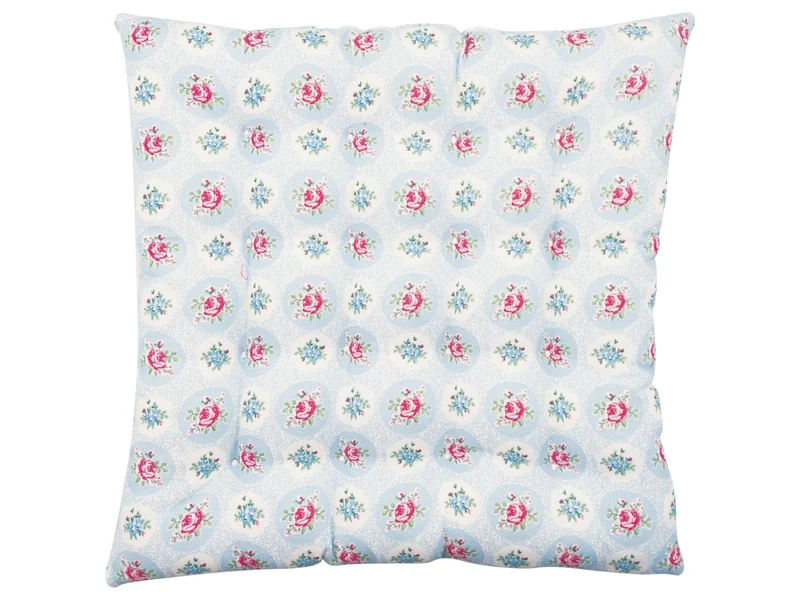 Greengate Louisa Sitzkissen white 40x40cm
