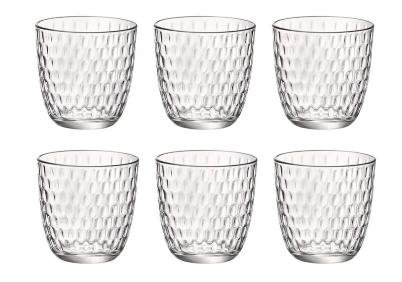 Bormioli Rocco Wassergläser Slot - Transparent - 290 ml - 6 Stück