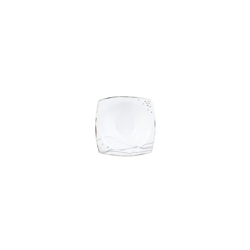 Karaca Fine Pearl Ocaso 12-Personen 62-Stück Black Pearl Geschirrset/Tafelservice