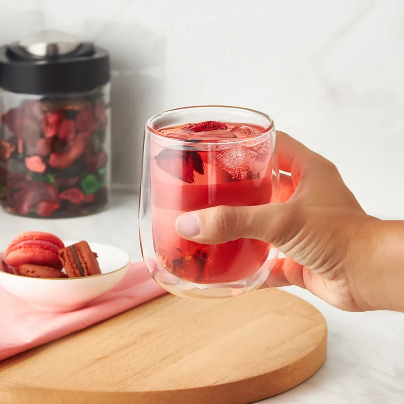 Karaca Pia Doppelwandiges Wasserglas 350 ml