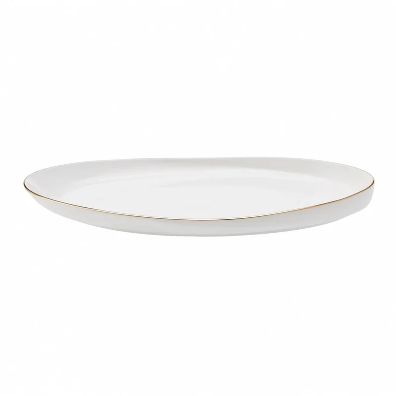 Karaca Fine Pearl Extra Wilderness 62-Teiliges 12-Personen Geschirrset Gold