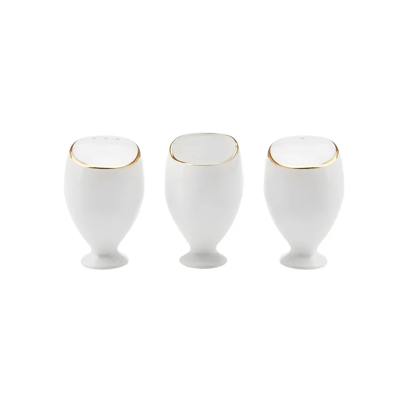 Karaca Fine Pearl Extra Wilderness 62-Teiliges 12-Personen Geschirrset Gold