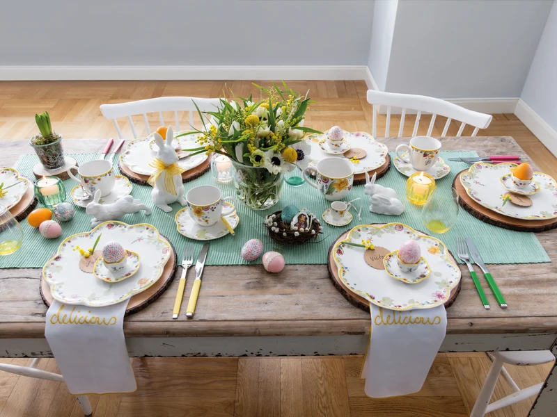 Villeroy & Boch Spring Awakening Speiseteller 27cm Set6