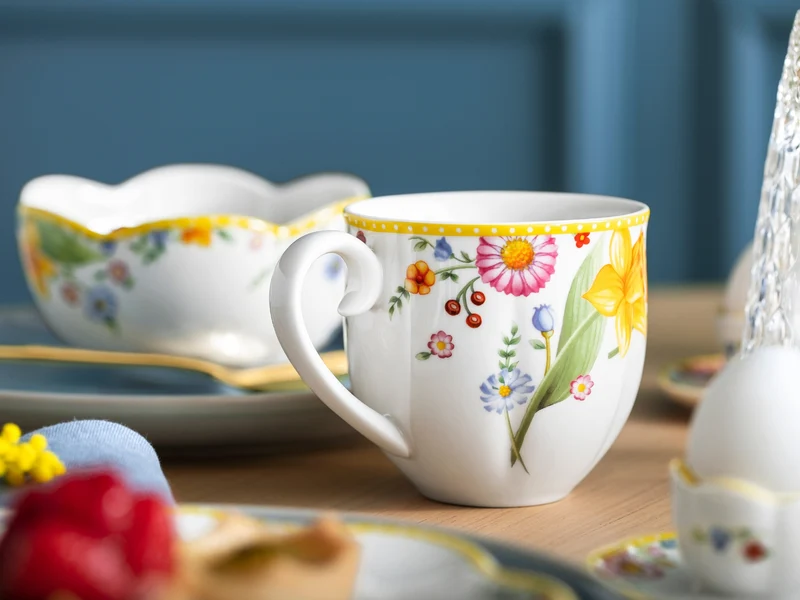 Villeroy & Boch Spring Awakening Henkelbecher 0,4l Set6