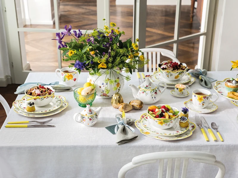 Villeroy & Boch Spring Awakening Kaffee-/Teeuntertasse 17cm Set6