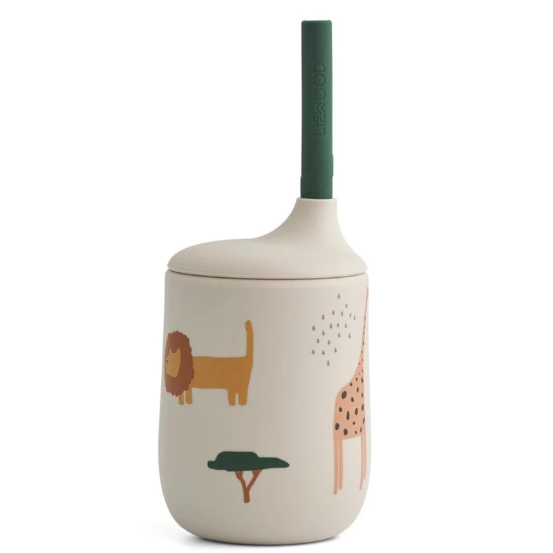 Trinkbecher "Ellis sippy cup Safari sandy mix"