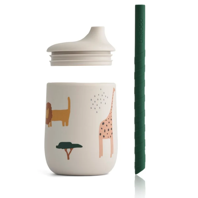 Trinkbecher "Ellis sippy cup Safari sandy mix"