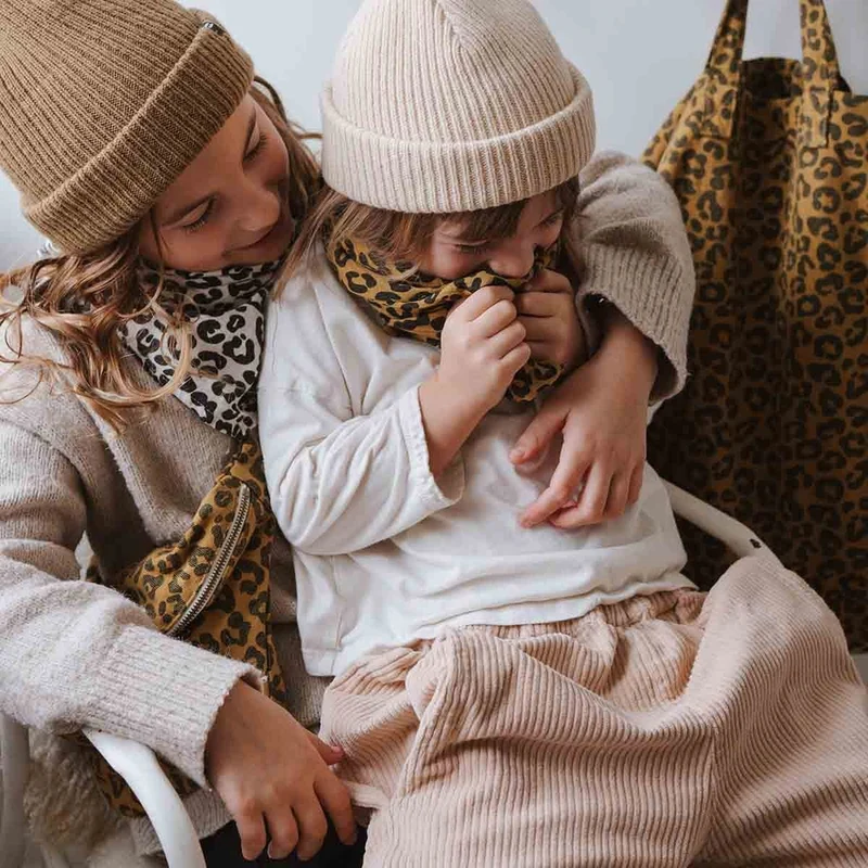 Mulltuch "Bianca Swaddle Graou Caramel"