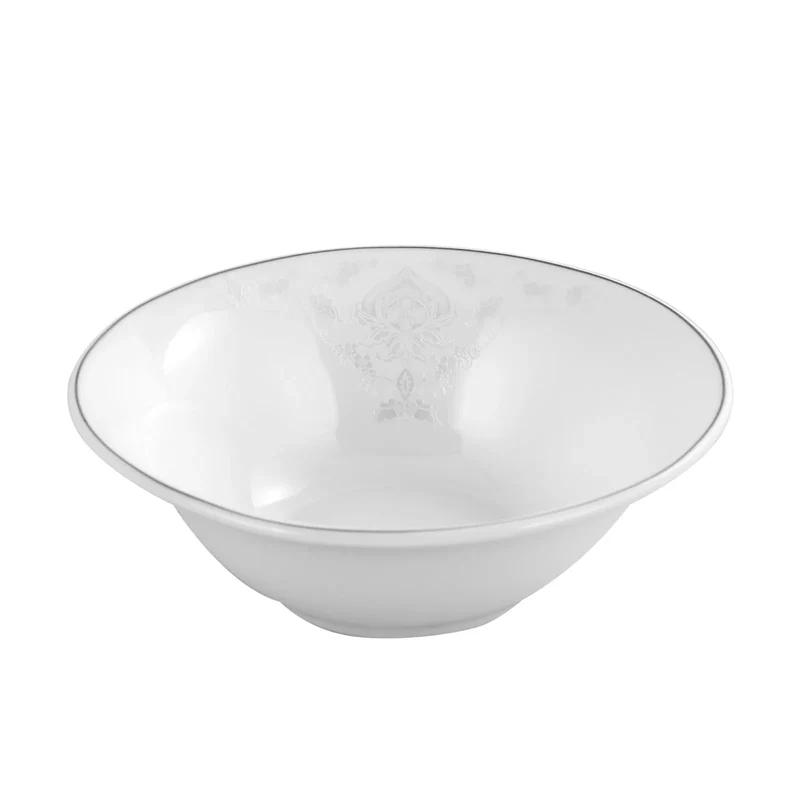 Karaca Fine Pearl Bella 14 Piece Breakfast and Serveware Set for 6 Person