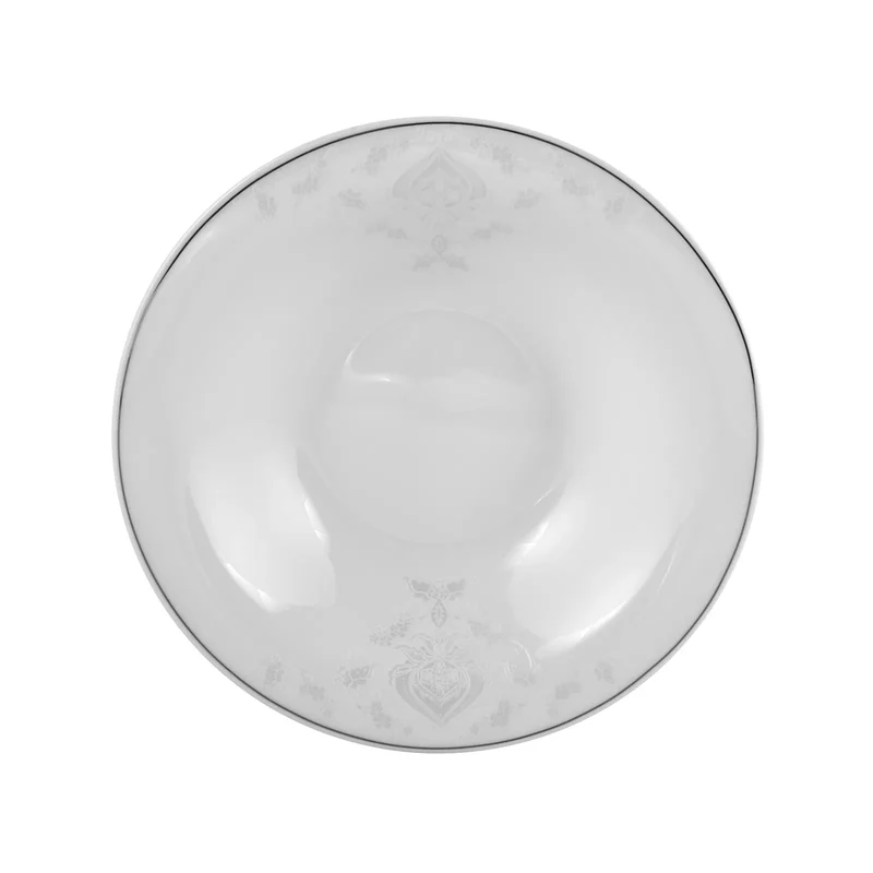 Karaca Fine Pearl Bella 14 Piece Breakfast and Serveware Set for 6 Person