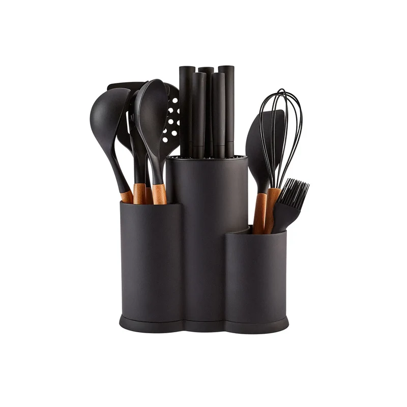 Karaca Burby Wood Service und Messerset, 14-Teilig