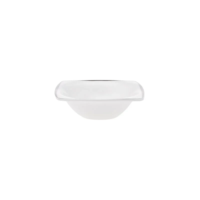 Karaca Fine Pearl Agate Platin 26-teiliges Frühstücksset und Servierschalen für 6 Personen Quadratisch