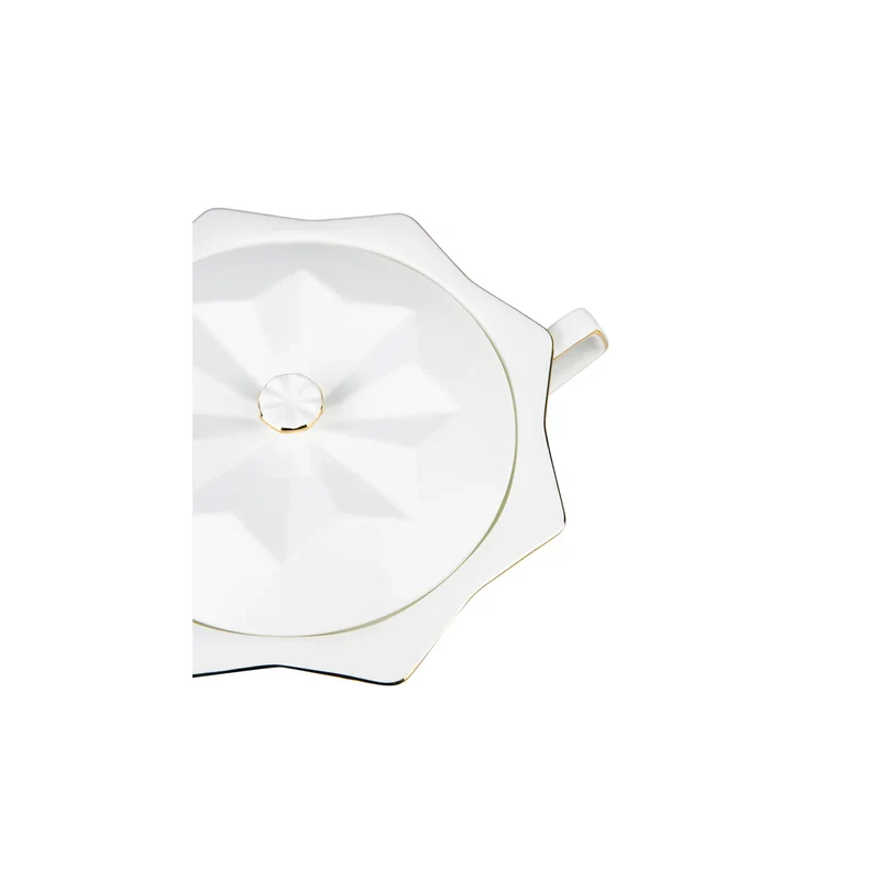 Karaca Fine Pearl Quarz Gold Tafelservice-Set -62- teilig für 12 Personen