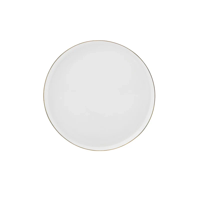 Karaca Streamline Hole Gold 28 Teilig Frühstücksset und Servierschalen für 6 Personen