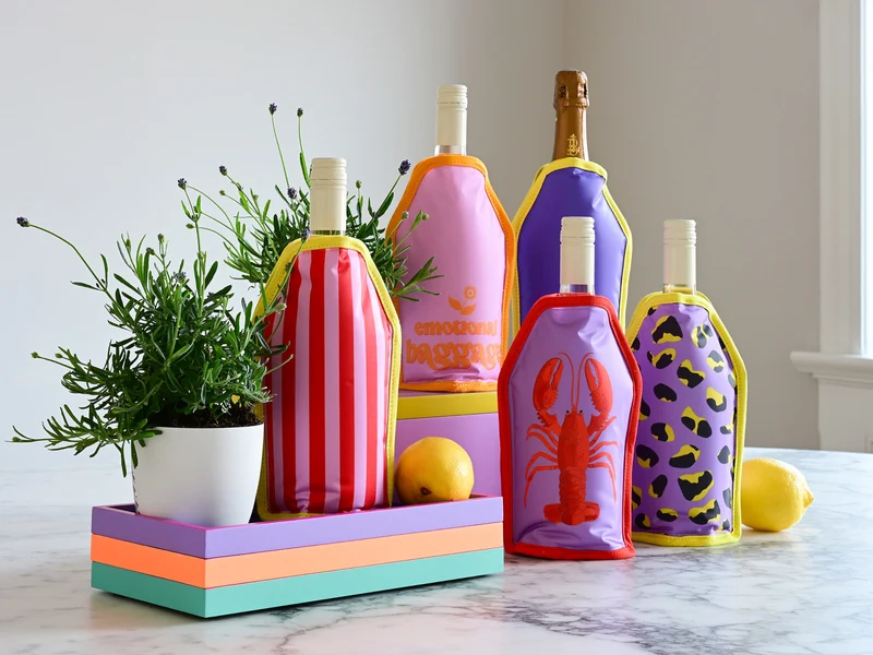 Giftcompany Froid Kühlmanschette Uni rot/gelb 23,5cm
