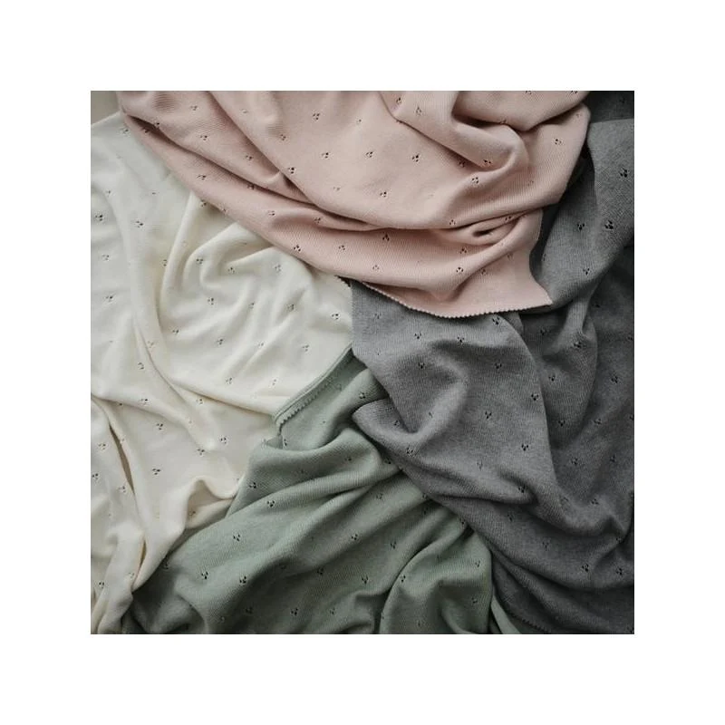 Strickdecke "Pointelle"