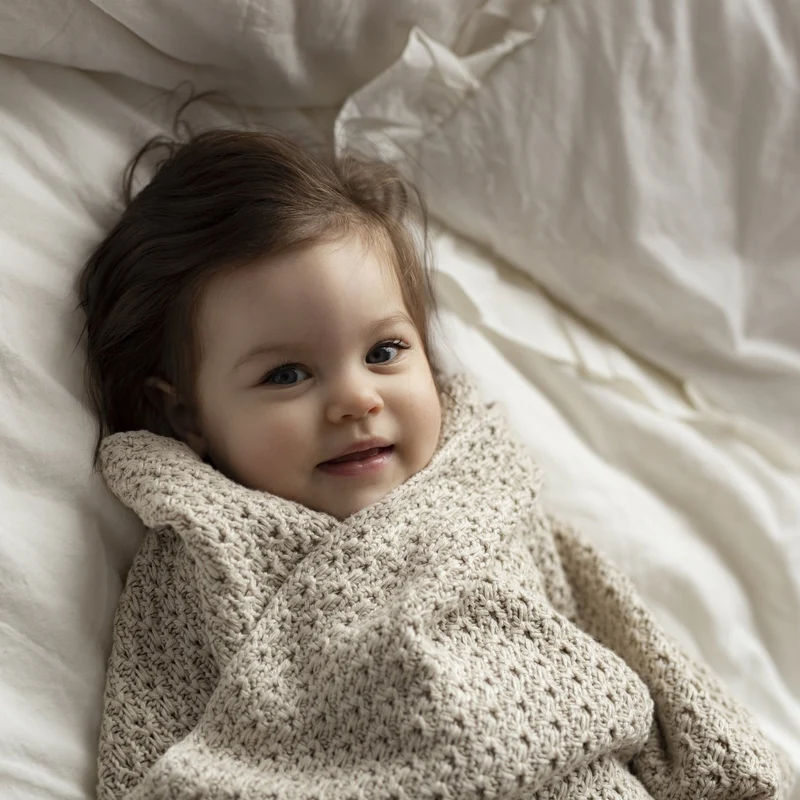 Bambus Babydecke