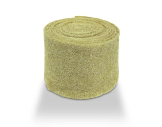 Wollfilz Filz unifarben 7,5 cm Khaki 5m