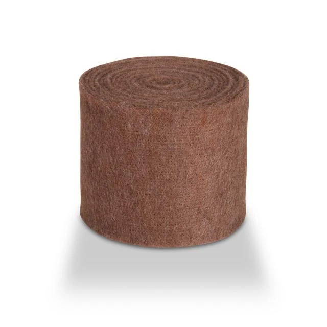 Wollfilz Filz unifarben 7,5 cm Braun 5MTR