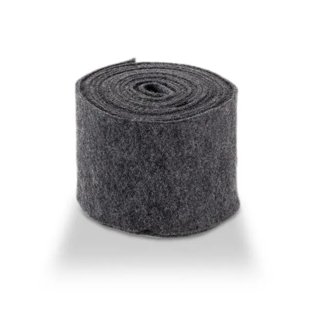 Wollfilz Filz uni 7,5 cm Anthra 5MTR