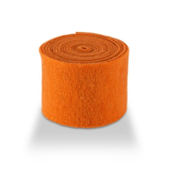 Wollfilz unifarben 15 cm Orange 5MTR