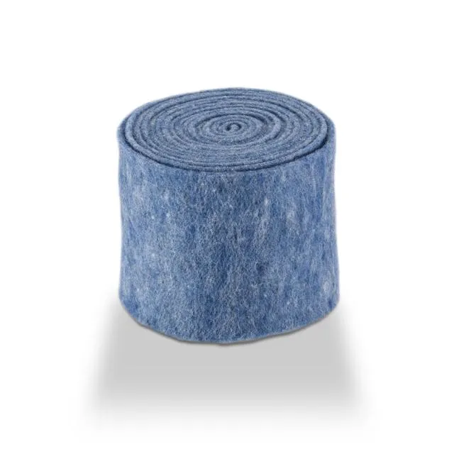 Wollfilz unifarben 15 cm Hellblau 5MTR