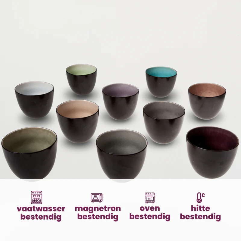 Cosy & Trendy Espresso-Tassen Streetfood 120 ml - 10 Stück