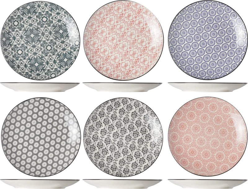 Cosy & Trendy Speiseteller Delirio ø 24 cm - 6 Stück