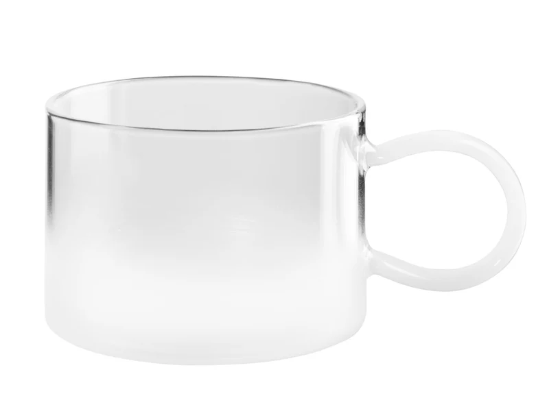 ASA opal Tasse mit weißen Henkel 0,35l